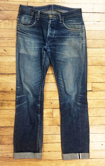 Old School  2010 - Cone White Oak SunFlower Greaser Jeans - RARE