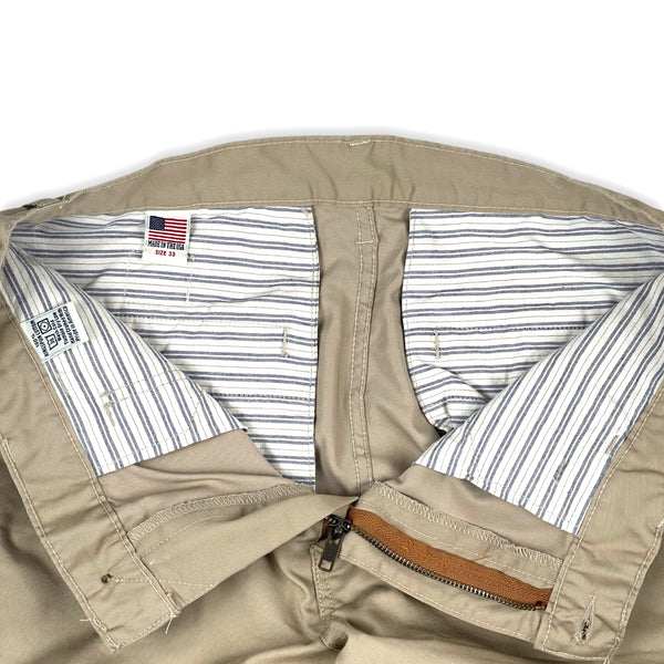 Khaki Japanese Solotex poly/cotton twill Work Uniform Chino