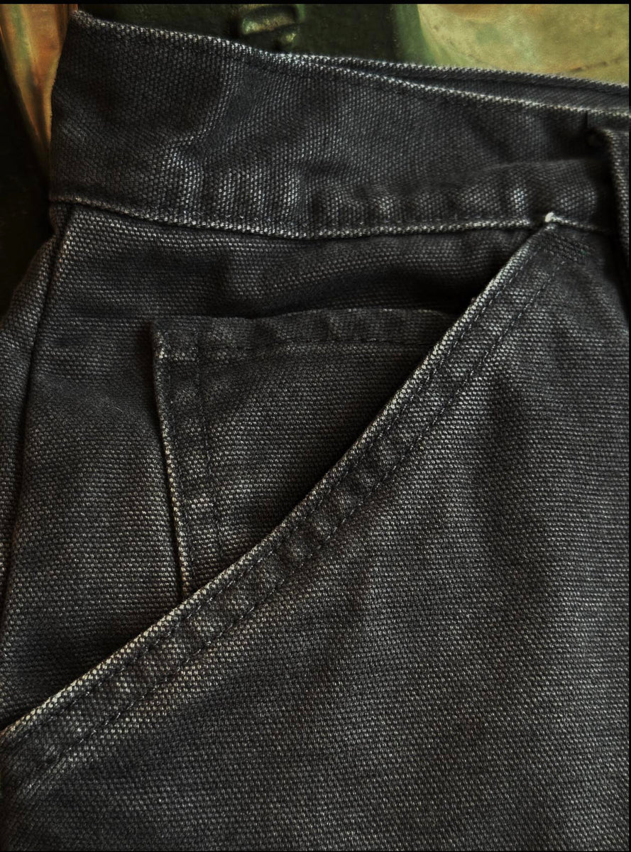 Restock** Vintage Wash Black Duck Mt Vernon 13 oz Work Uniform