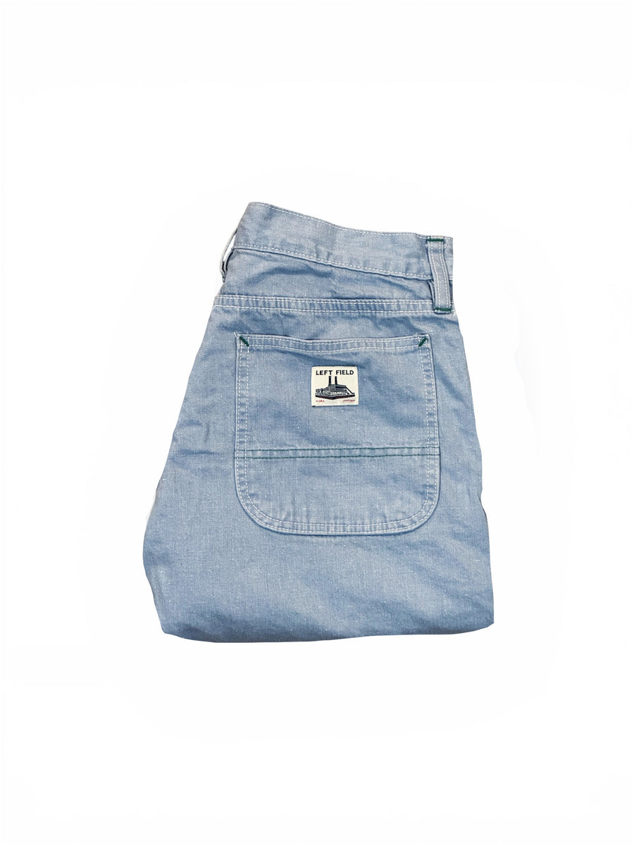 Japanese Light Blue Jelt Work Uniform Denim (New Wider Fit) – Left