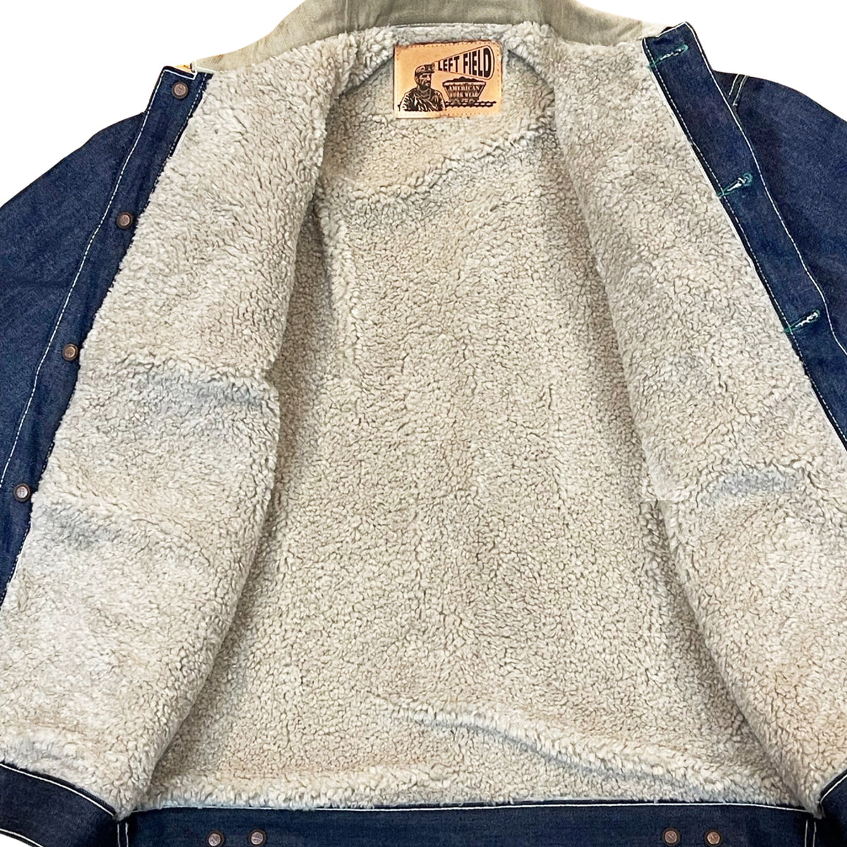 Fleece-lined Denim Jacket