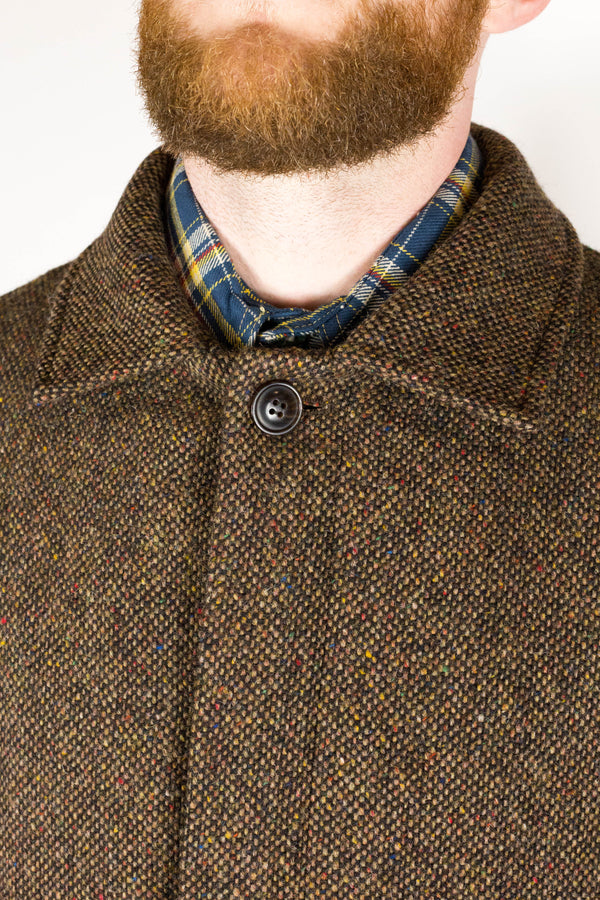 Brown Irish Tweed Coat