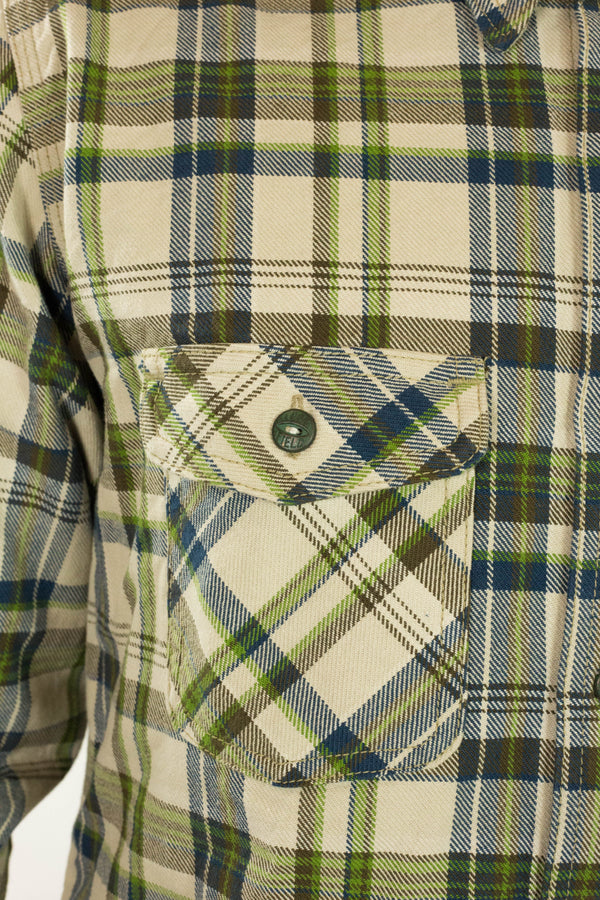 Prairie Heavyweight Tartan Twill Work Shirt with LF Buttons