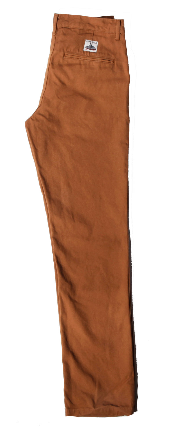Caramel Duck Work Uniform Chino ** Size down one in the Waist ** - Left Field NYC