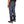 Person wearing blue jeans on a white background