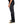 Person wearing black pants on a white background