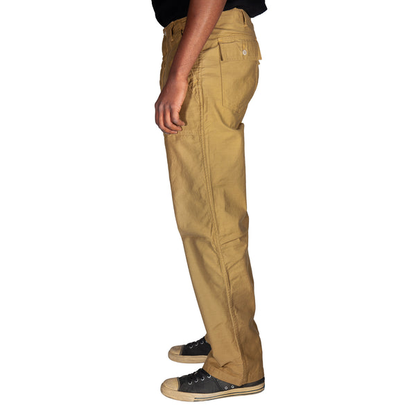 107 60's era GI chinos in 12 oz West Point Khaki Baker Back Cotton Satin