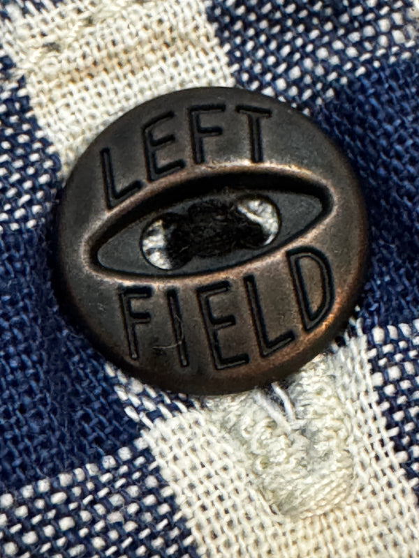 Japanese Selvedge Indigo check 100% Cotton work shirt