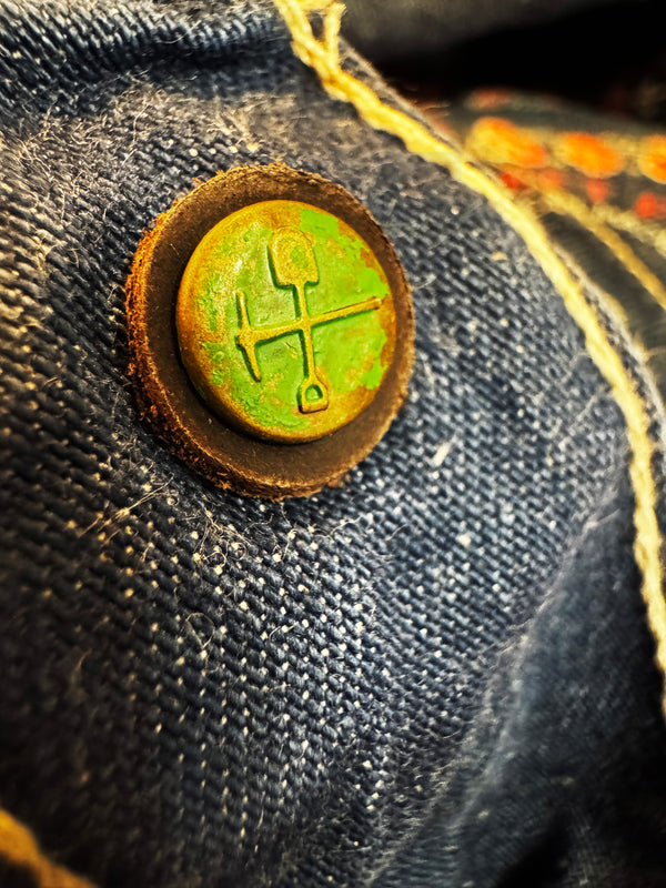 Japanese indigo 11.5oz Jelt Nep Work Uniform Denim (New Wider Fit)