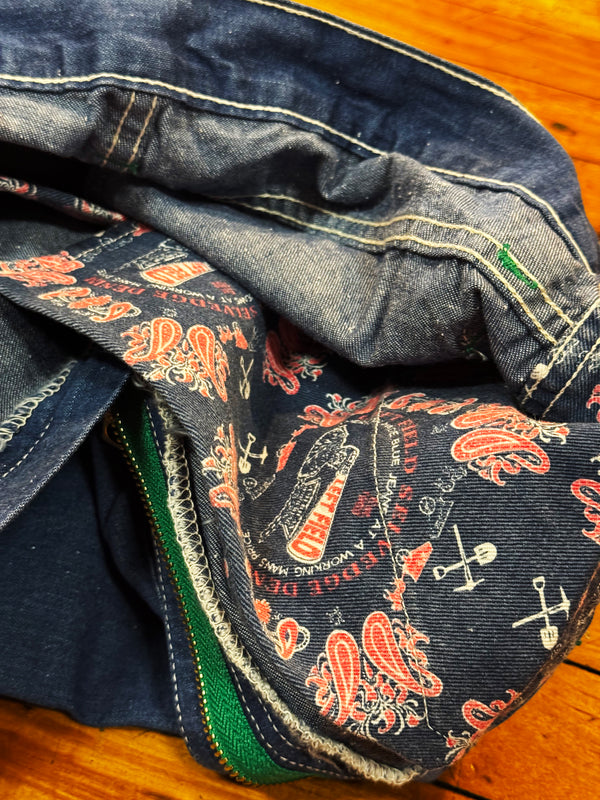 Japanese indigo 11.5oz Jelt Nep Work Uniform Denim (New Wider Fit)