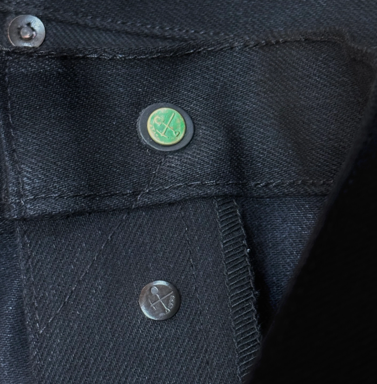 Black Maria Atlas Vidalia Mills 14 oz Raw Denim (running a smaller Black Maria Atlas Vidalia Mills 14 oz Raw Denim (running a smaller