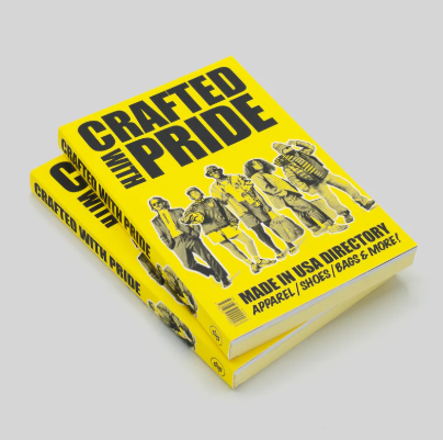 Crafted with Pride made in usa directory book front cover