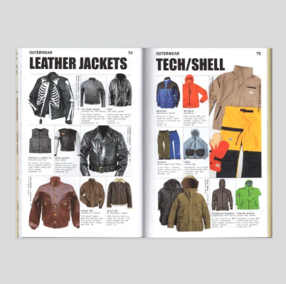 Crafted with Pride made in usa directory book pages of leather and tech jackets