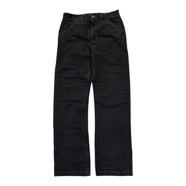 Black pants on a white background