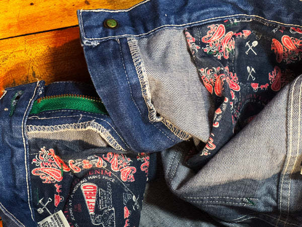 Japanese 13 oz Denim Work Uniform Denim (New Wider Fit)