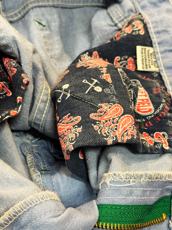 Japanese Light Blue Jelt Work Uniform Denim (New Wider Fit)