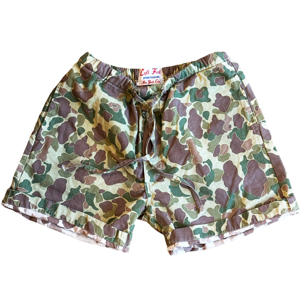 "Frogskin" Double sided Camo short