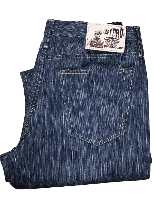 NEW Greaser Tokushima Shoai Hank Dyed denim (Natural plant dyed Indigo)