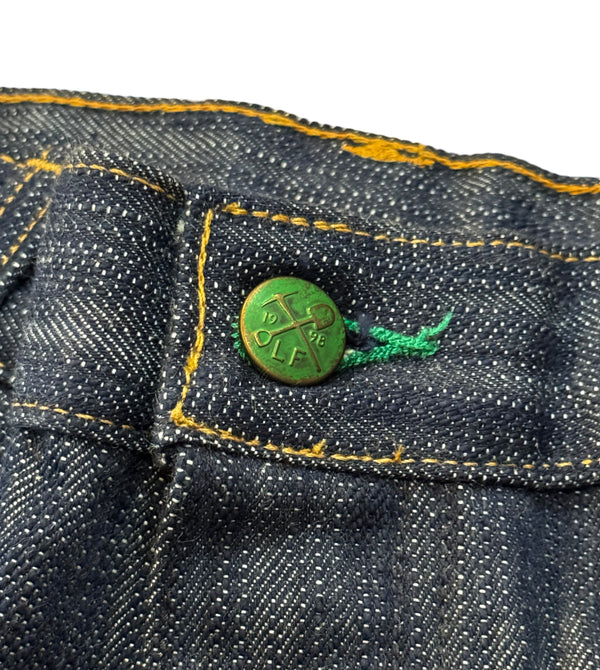 NEW Greaser Tokushima Shoai Hank Dyed denim (Natural plant dyed Indigo)