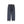 A pair of dark indigo denim jeans with rolled cuffs, displayed flat against a solid white background.