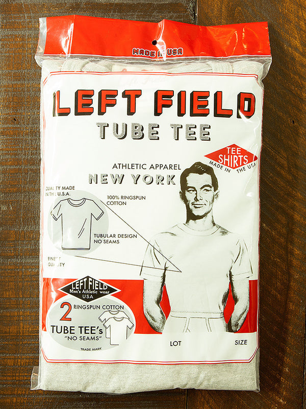 Left Field Tube Tee 2 Pack (White Pocket) - Left Field NYC