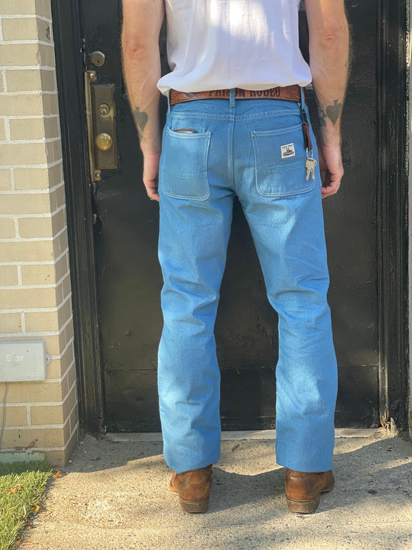 70’s Rodeo Blue Mt Vernon Work Uniform Denim