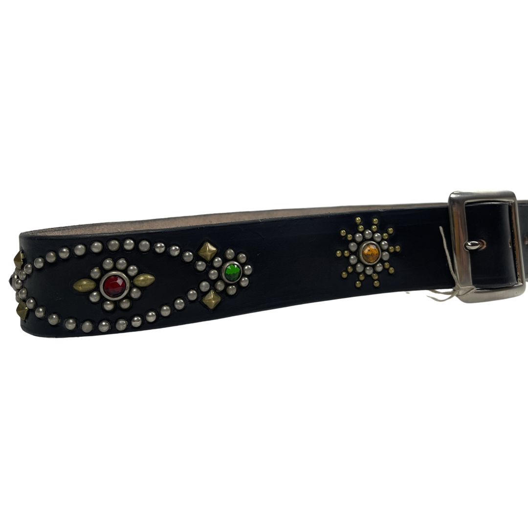50 s Style Studded Biker Belt Left Field NYC