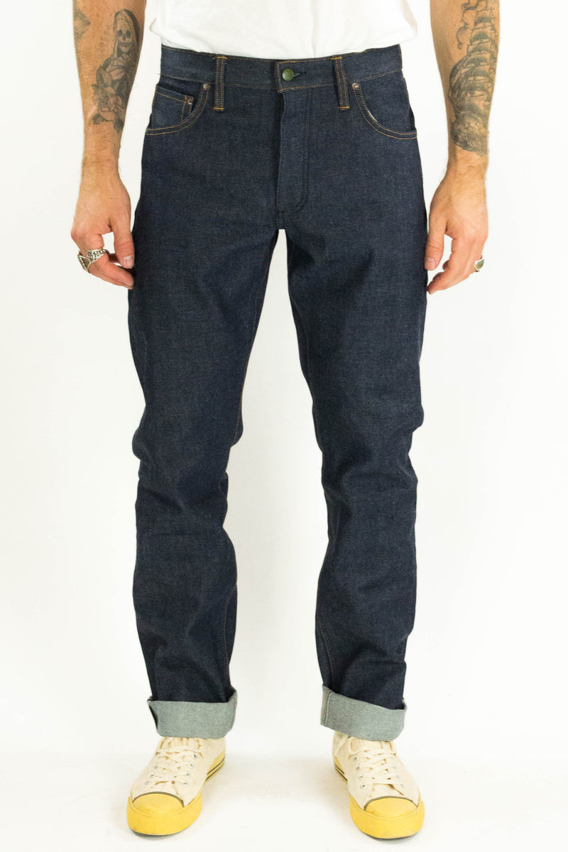 Greaser Vidalia Mills 14 oz Indigo selvedge Restock 6/10 – Left Field NYC