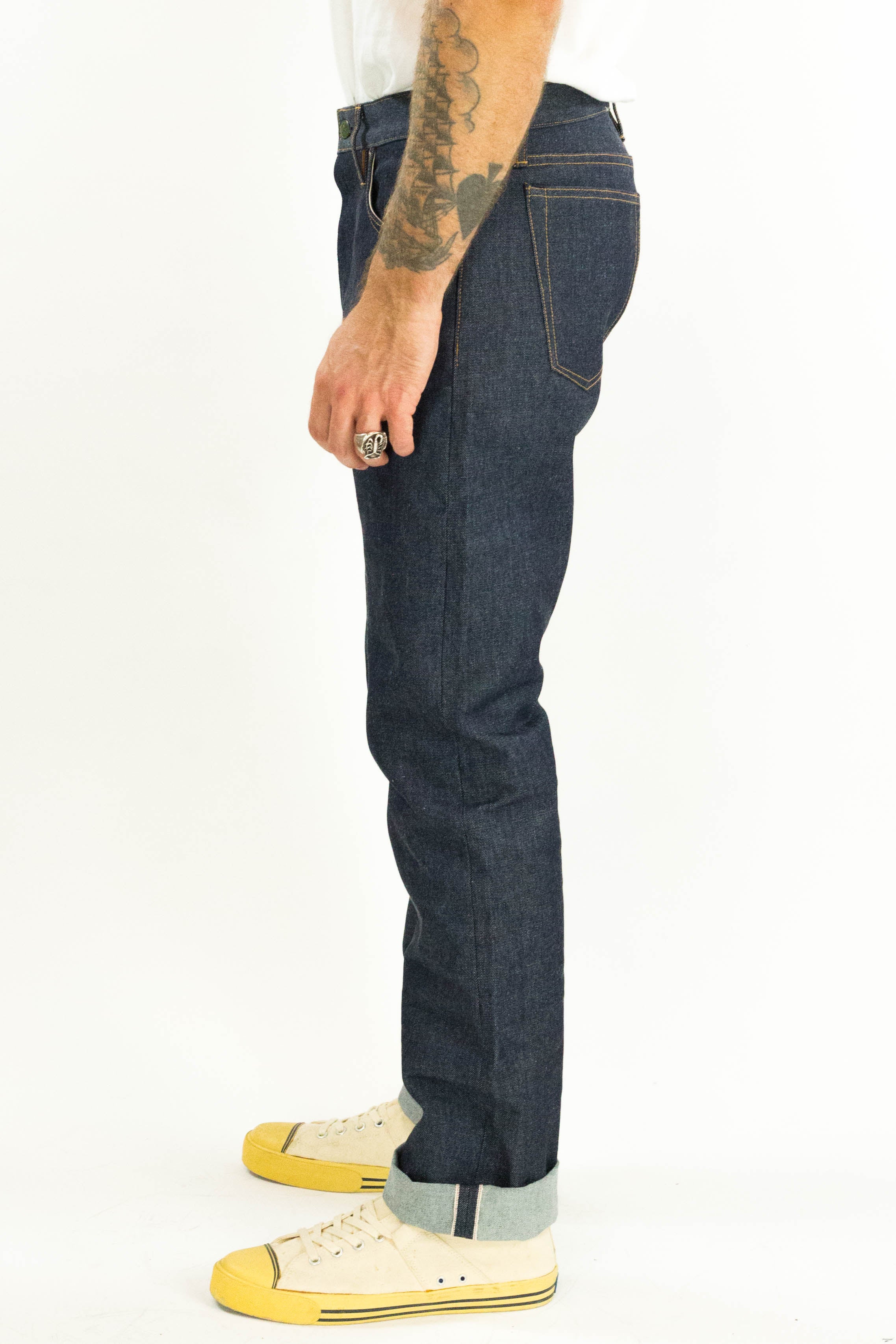 First attempt at Jeans- Slim Straight in 14oz Selvedge Denim : r