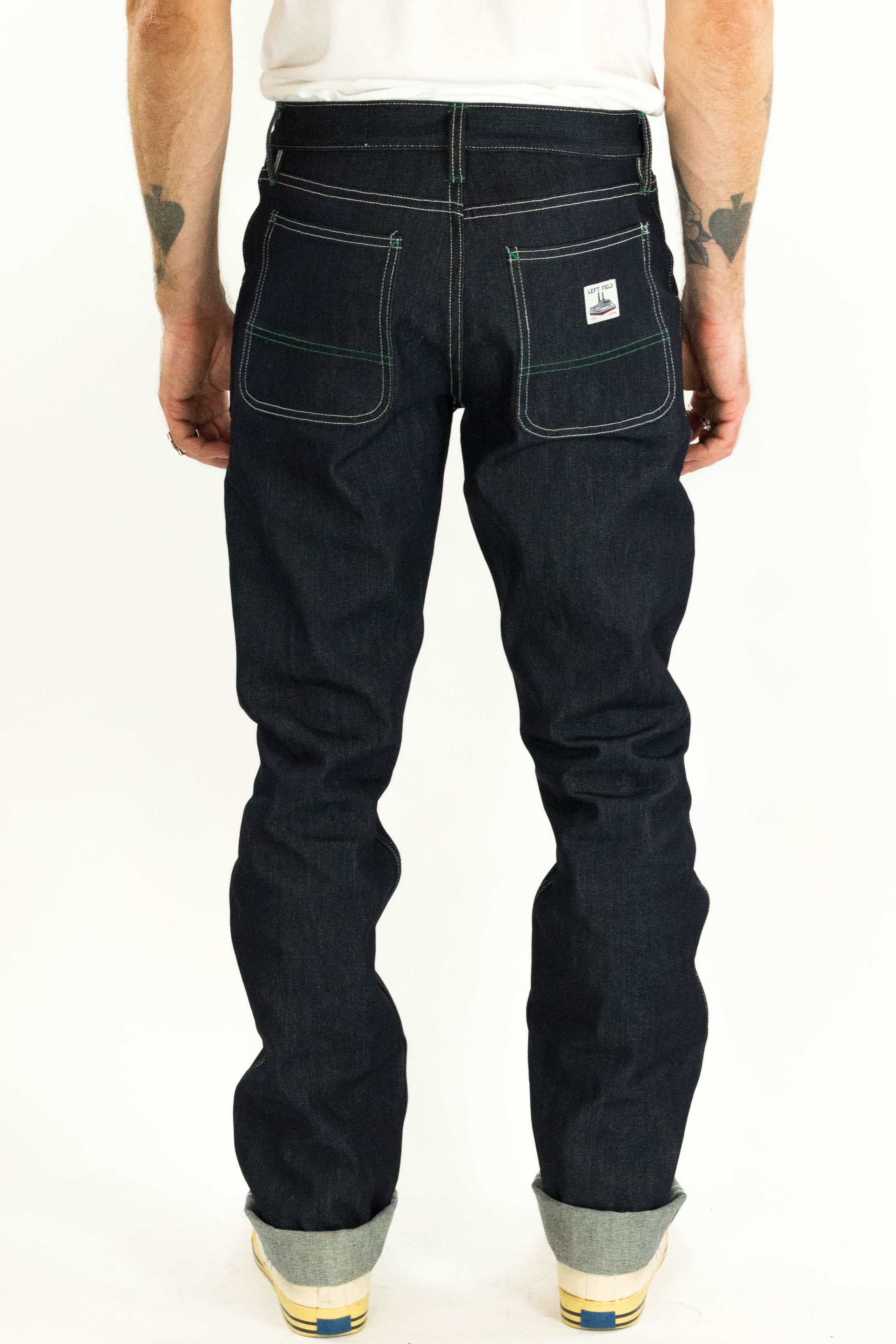 Work Uniform Jean 13 oz Cone White Oak Broken Twill jean – Left Field NYC