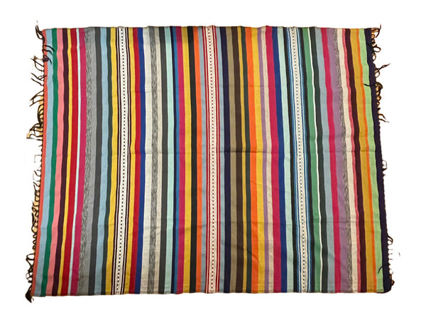 Hand Loomed 100% Cotton Mexican Central Park blanket