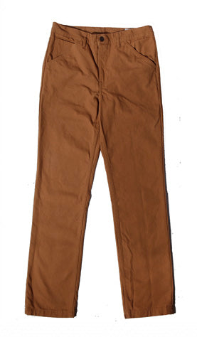 Caramel Duck Work Uniform Chino ** Size down one in the Waist ** - Left Field NYC