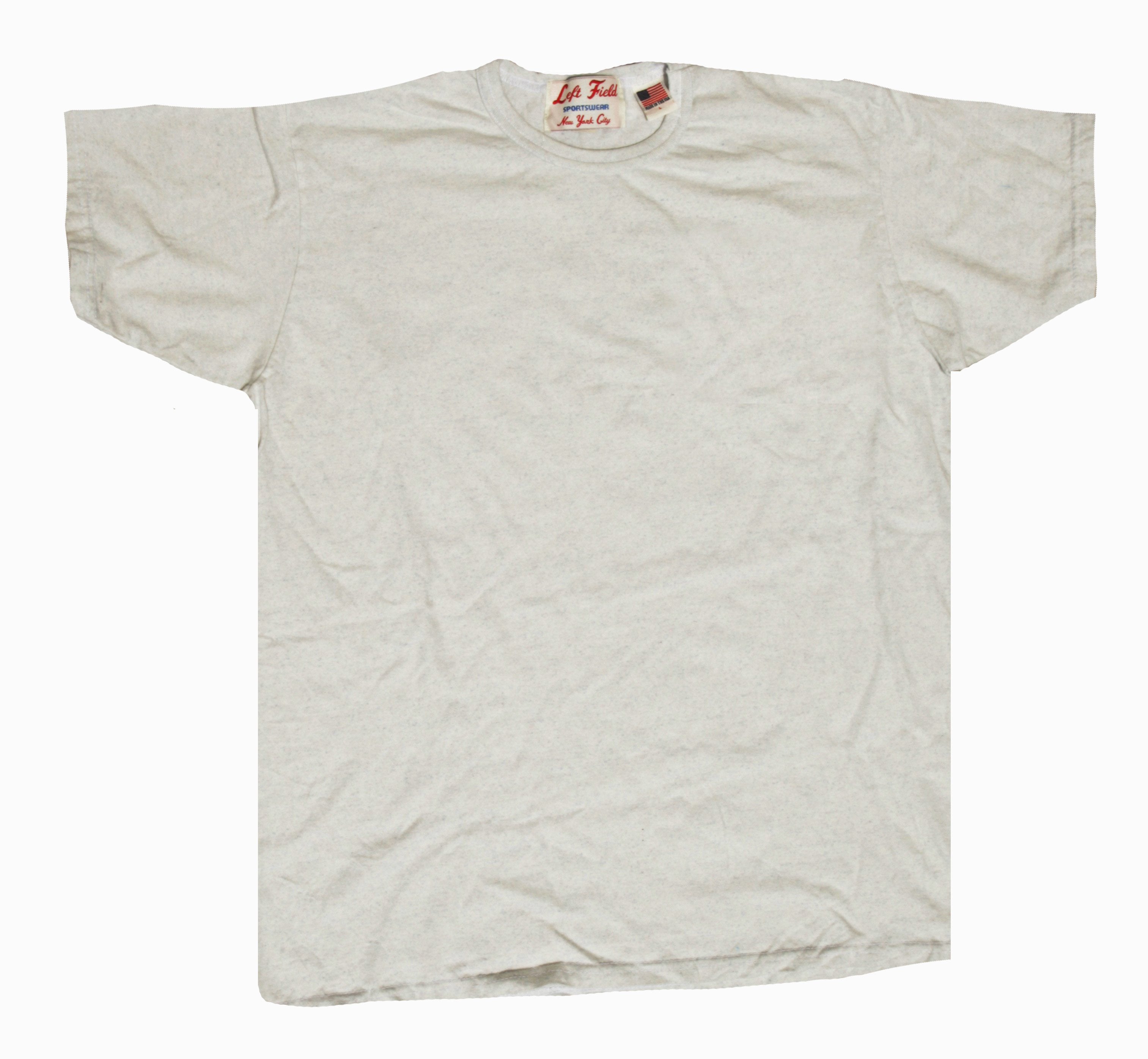 NYC Field Candy Faded Crew Left Tee – Cotton Heather