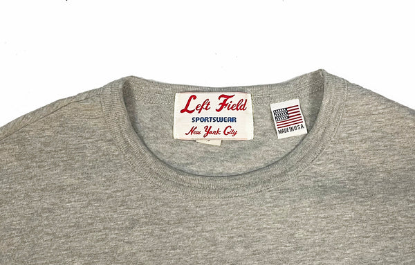 Left Field Tube Tee 2 Pack (Grey Crew) *** will shrink to spec after cold wash hot dry.