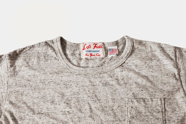 Men's Grey T Shirt | Grey Gym T Shirt | Left Field NYC