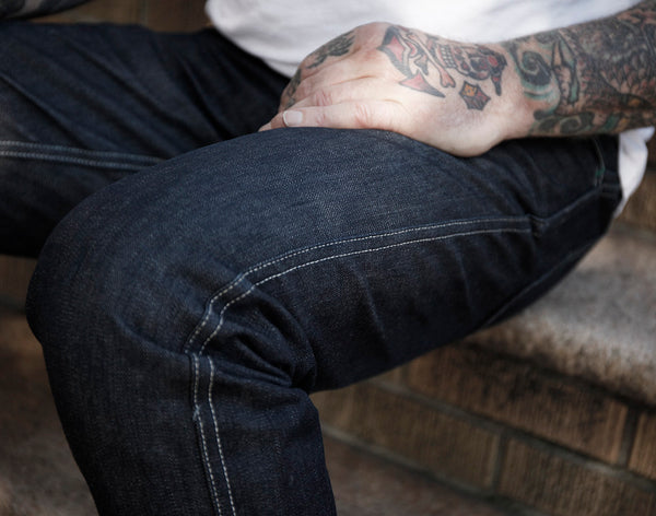 RESTOCK - Work Uniform Jean 13 oz Cone White Oak broken twill