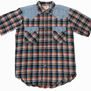 Bronco Billy Short Sleeve Western Madras Shirt – Left Field NYC